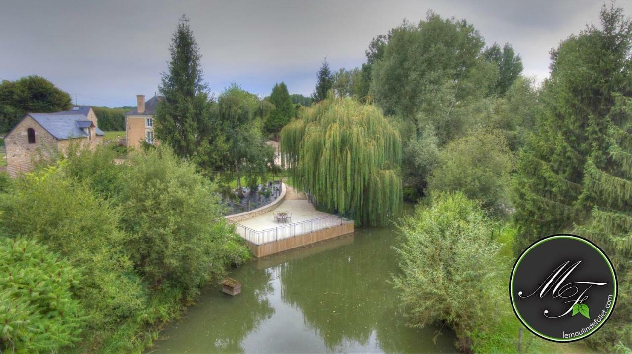Le Moulin De Follet Bed & Breakfast Fougere  Bagian luar foto